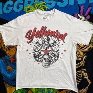 White Yellyard members only tee